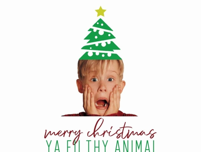 kevin allein zuhause lustiges bild weihnachtshintergrund handy hintergrundbild home alone meme merry christmas ya filthy animal