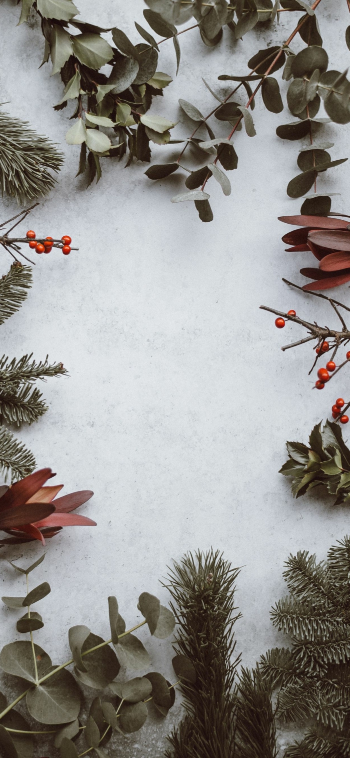 minimalistische weihnachtsbilder kostenlos als hintergrund handy verschiedenes grün für weihnachtsdekoration kreative wallpaper handy