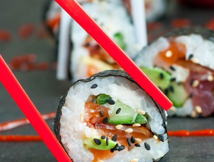 sushi reis selber machen fingerfood japanische rezepte party essen ideen