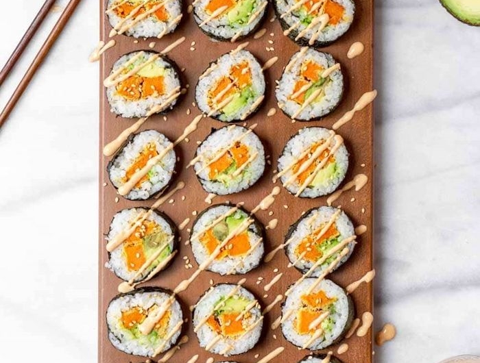 sushi reis zubereiten leckere rezepte pertyessen ideen selsbtgemachte rolle