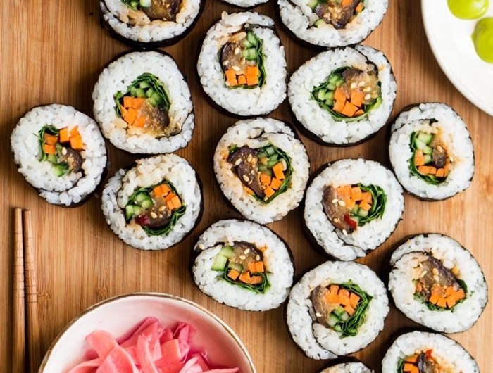 sushi selber machen rezept anleitung japanisches essen fingefood mit reis