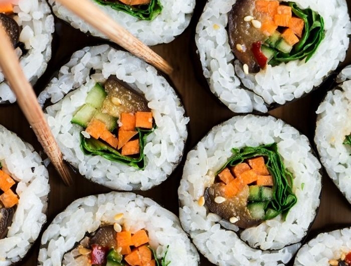 sushi selber machen rezept fingerfood ideen essen für gäste japanische küche