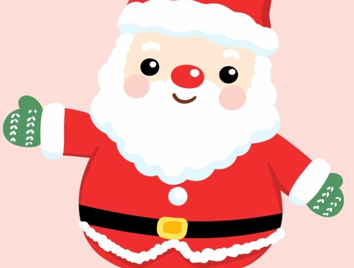 weihnachtsmann mit grünen handschuhen handy weihnachtsbilder hintergrund kostenlos downloaden festliche bilder hintergrund iphone