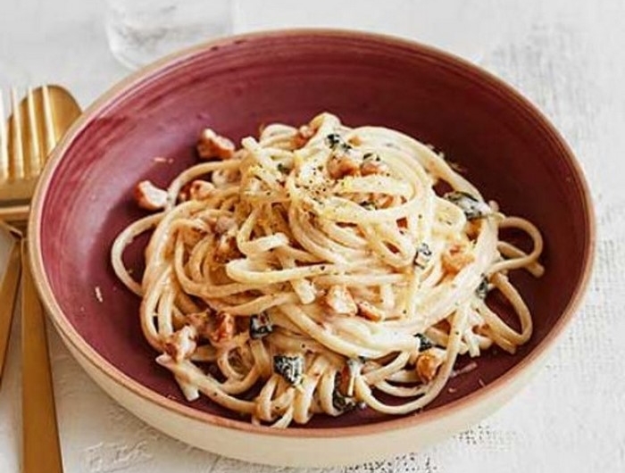 3 gänge menü rezepte für 2 personen besonderes abendessen rezepte einfaches 3 gänge menü vegetarisch pasta mit oregano und hazelnüssen