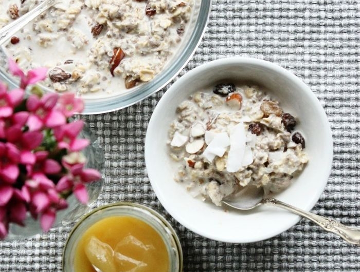 bircher müsli gesund frühstücksideen leckeres frühstück vegane rezepte
