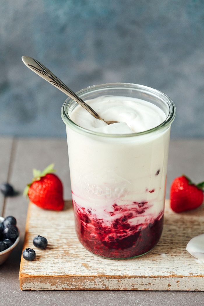 joghurt selber machen beerenjoghurt rezept schritt für schritt fruchtjoghurt