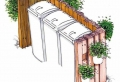 Mülltonnenbox selber bauen – Bauanleitungen und Ideen für Ihren Garten