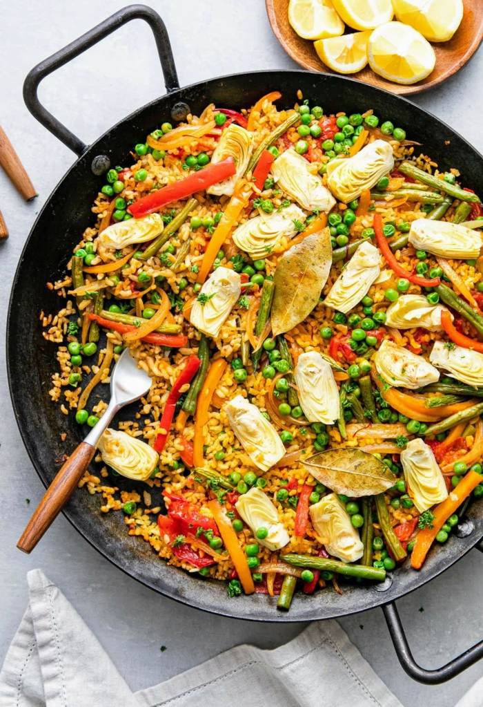 Rezept Paella Vegetarisch