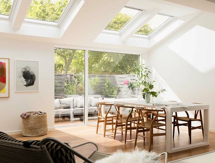 wohnung mit terrasse dachfenster austauschen kosten großer esstisch mit stühlen aus holz scandi style einrichtung