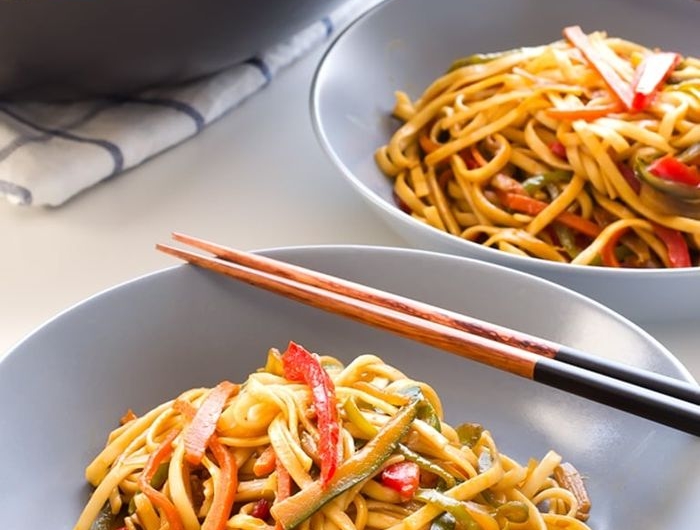 gerichte mit nudeln vegane rezepte pasta mit gemüse vegetarisch schnell