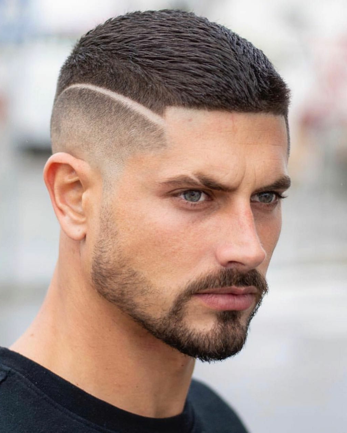 Kurzhaarschnitt männer Stufenschnitt Frisuren