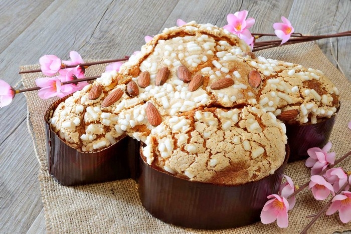 colomba easter cake