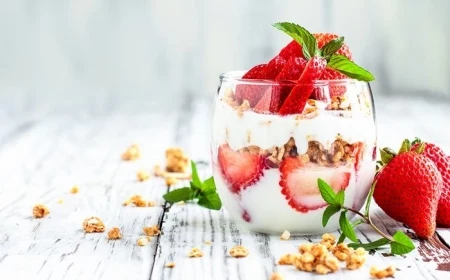 parfait rezepte nachtisch ideen einfach und schnell leckeres dessert mit erdbeeren