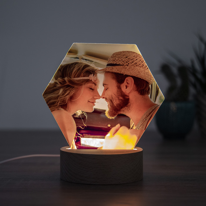 valentinstag geschenke für frauen schön valentinstag idee valentinstag led lampe mit foto personalisiert