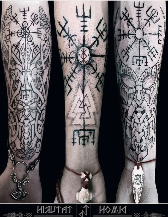 Germanische mythologie tattoos