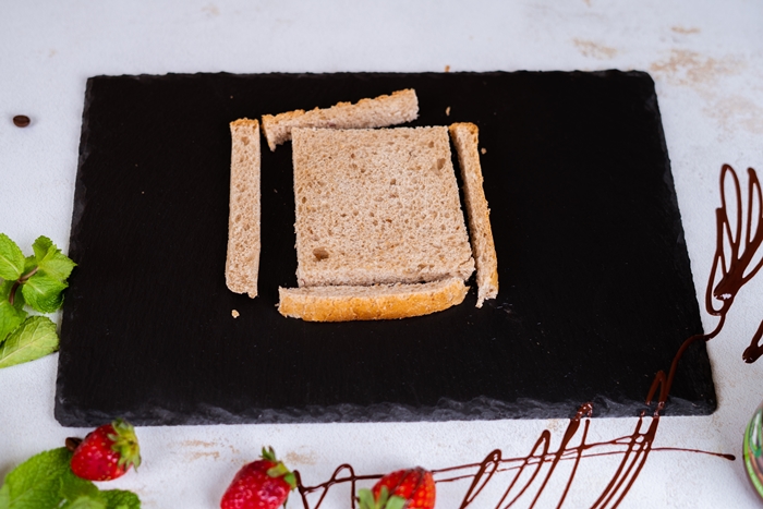 arme ritter rezept french toast mit vollkornbrot schokolade und bananen selber machen