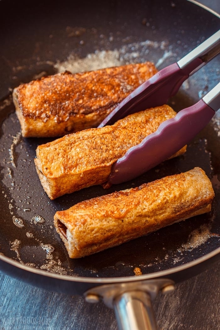 rezept arme ritter french toast rollen braten schritt für schritt zubereitung