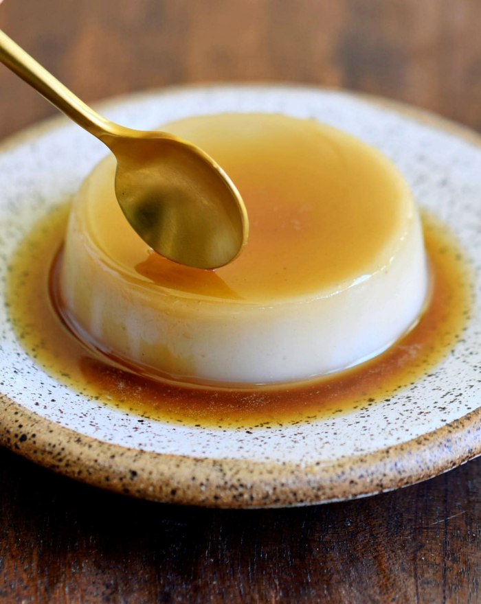 veganer flan puddin mit sojamilch ohne ei nachtisch ideen gesunde rezepte für desserts selber machen