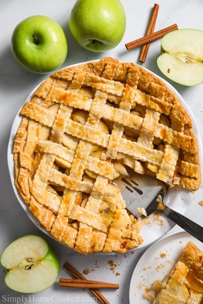 apfelkuchen schnell und saftig pie rezept mit äpfeln leckere backrezepte kuchen