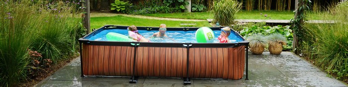 aufstellpools gartenaufstellpool rechteckig pool für garten pool zum aufstellen spieöpreis rechteckiger pool aus massivholz kinder spielen