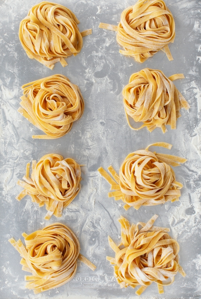 beste hausgemachte tagliatelle spaghetti selber machen rezept für nudeln teig diy