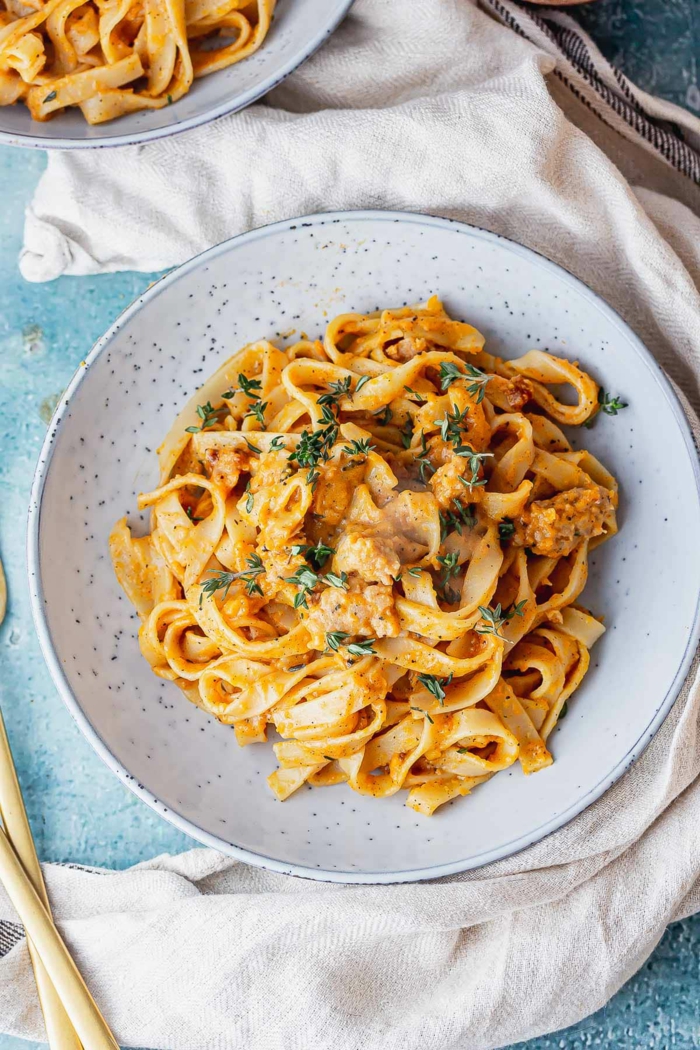 diy pastateig selber machen schnelles rezepte abendessen zubereien spaghetti
