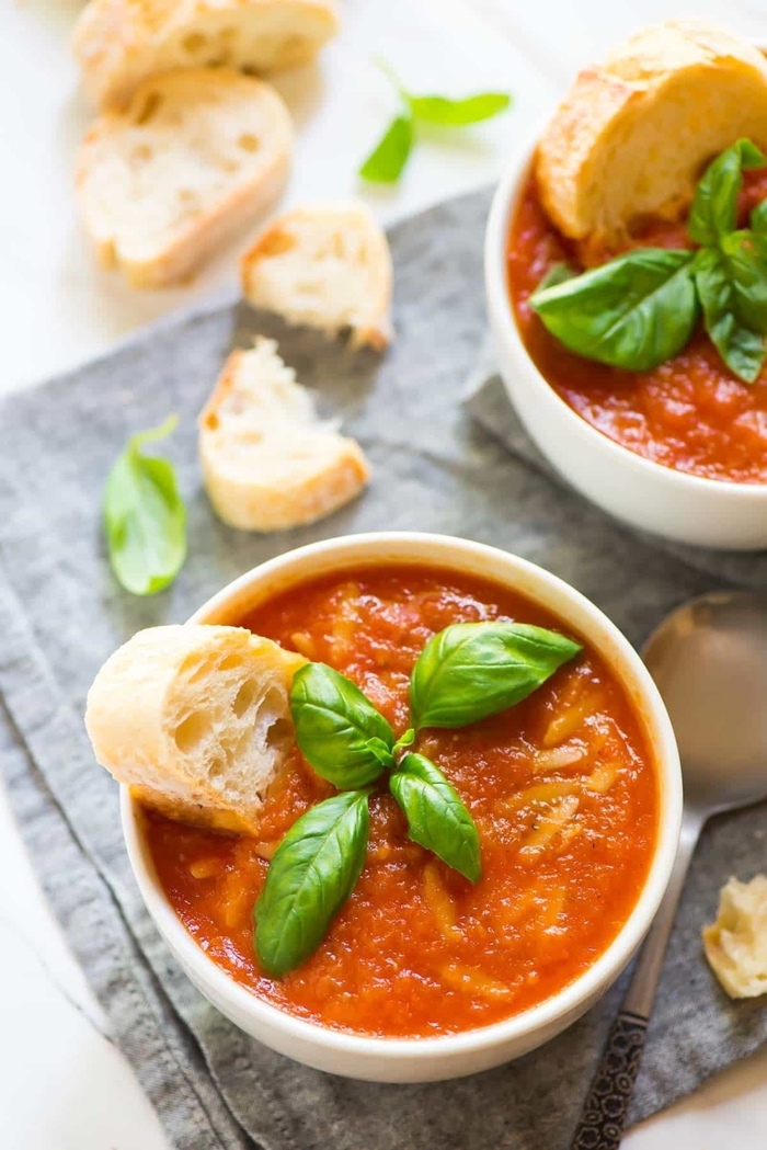 frische tomatensuppe das beste rezept cremesuppe mit tomaten und basilikum