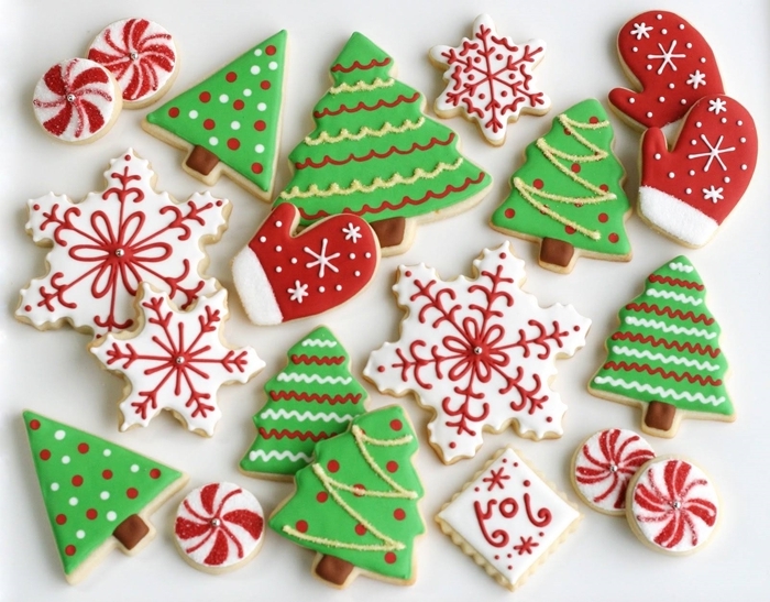 plätzchen rezepte weihnachten kekse mit zuckerglasur leckere backrezepte weihanchtsplätzchen
