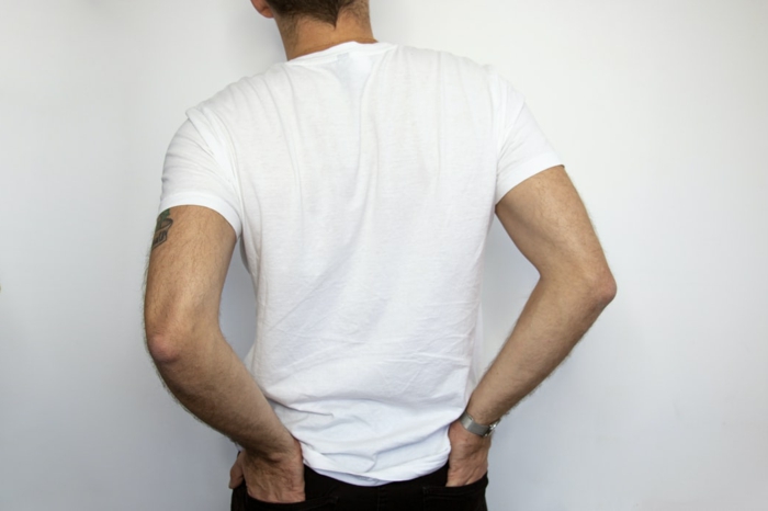 t shirt selbst bedrucken kreative ideen weißes T-Shirt selber gestalten