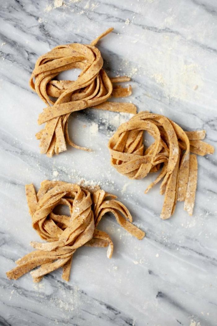 vollkorn taglieatelle rezept nudeln diy teig für spaghetti klassisch italienisch