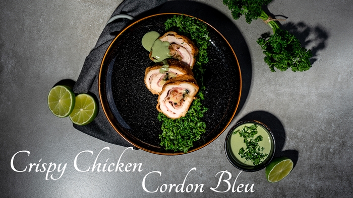cordon bleu rezept archzine studio leckere rezepte mit fleisch gericht aus hähnchenfleisch schinken käse zweibel und kräutern