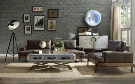 ein wohnzimmer im industrial style ideen