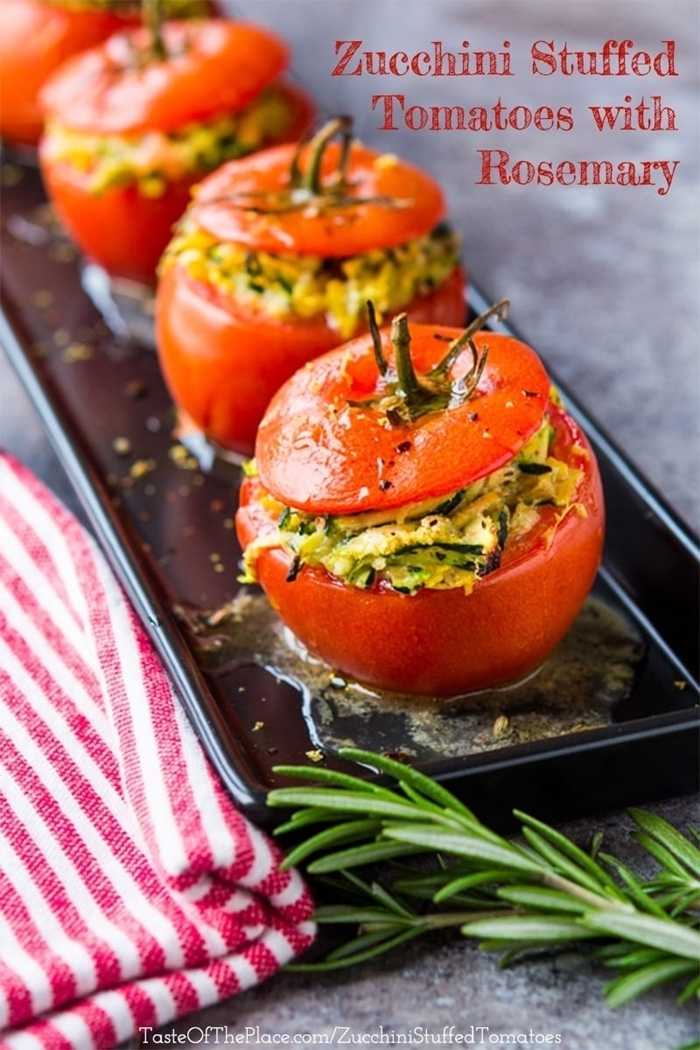 gefüllte tomaten im backofen gemüse mit füllung leckere backrezepte abednessen ideen