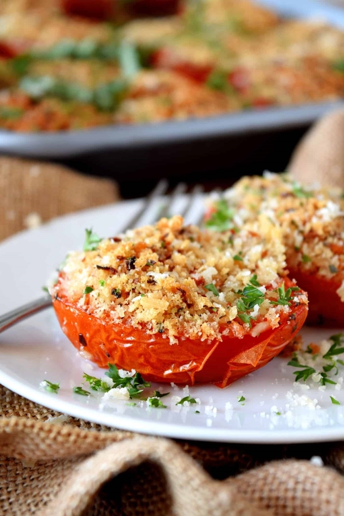 gefüllte tomaten mit reis leckere schnelle gerichte vegetarische rezepte mittagessen ideen