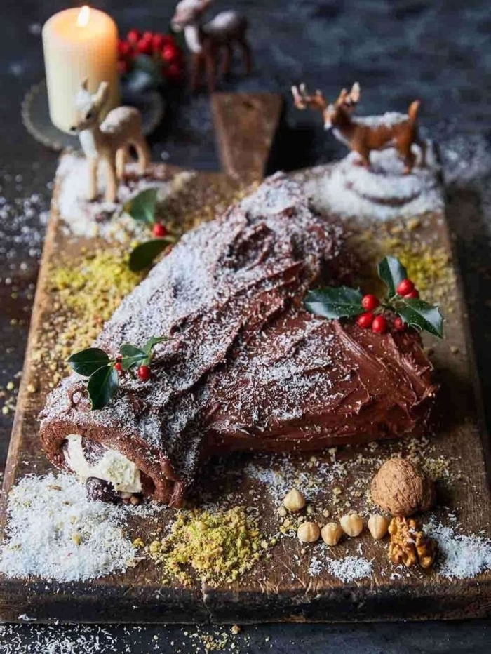 la buche de noel weihnachten dessert selber zubereiten schokolade nachtisch inspiration