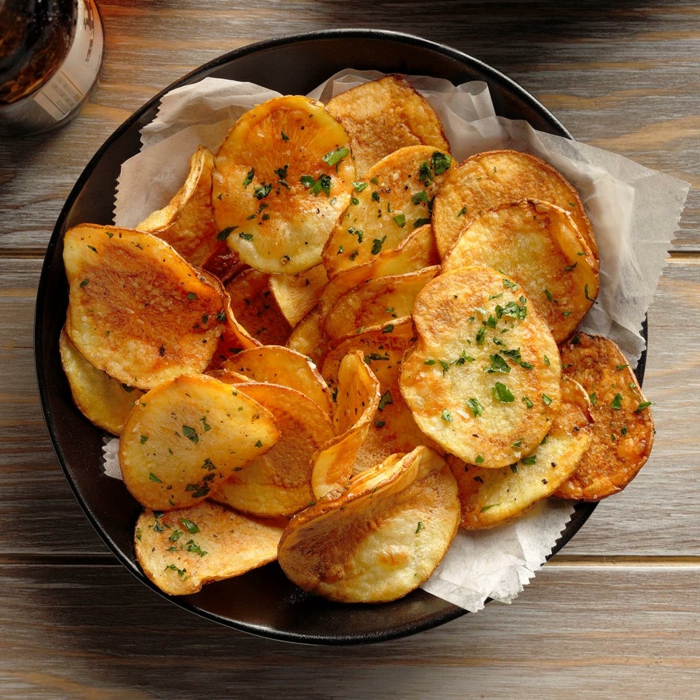 leckere chips selber machen leichte fingerfood rezepte snach movie abend zubereiten