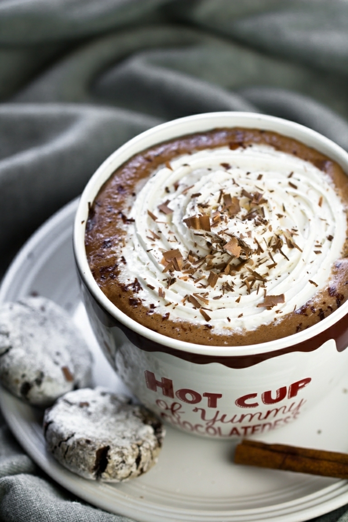 rezept für trinkschokolade warme getränke für weihnachten mit kakao leichte rezepte