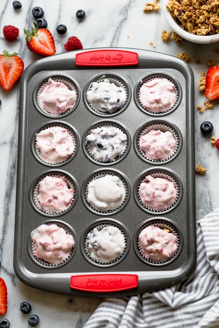 rezepte mit joghurt skyr cupcakes nachtisch ideen für den sommer