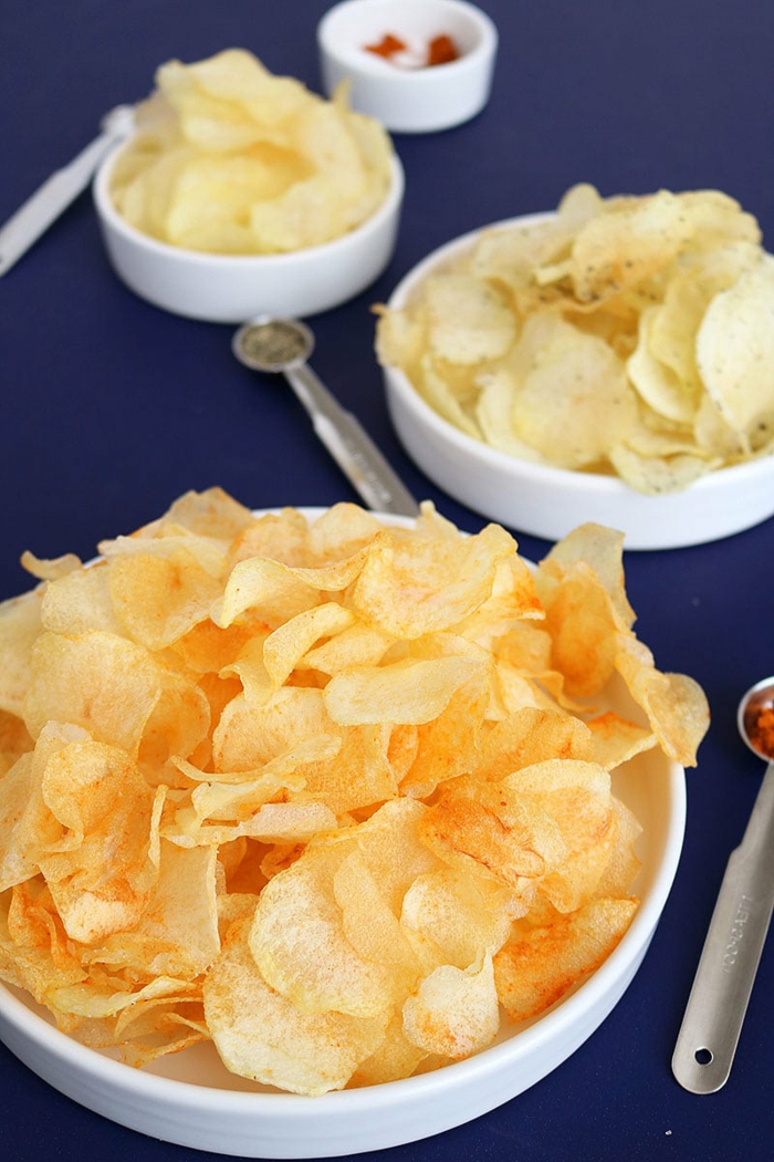 snacks ideen für filmabend selbes gemacht gesunde chips rezept leicht und schnell