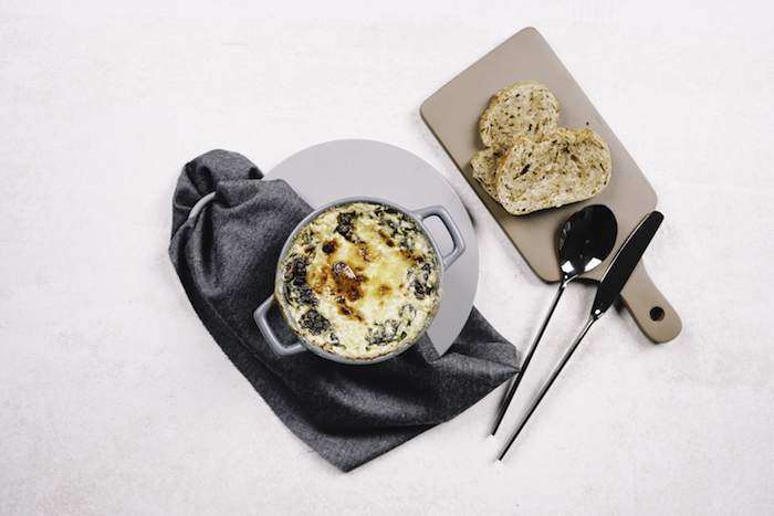 9 gebackener dip aus spinat blattspinat zu cremespinat selber zubereiten inspiration für leichte rezepte schwarze 