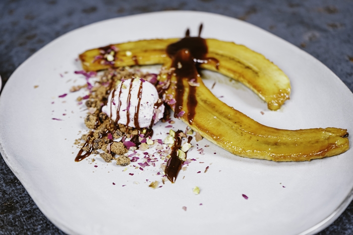 banenensplit selber machen bananen split dessert ideen einfache brunch rezepte