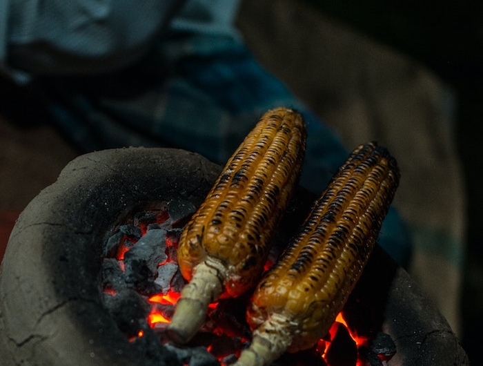die besten beilagen zum grillen mexikanische maiskolben kochen tipps zwei gegrillten maiskolben