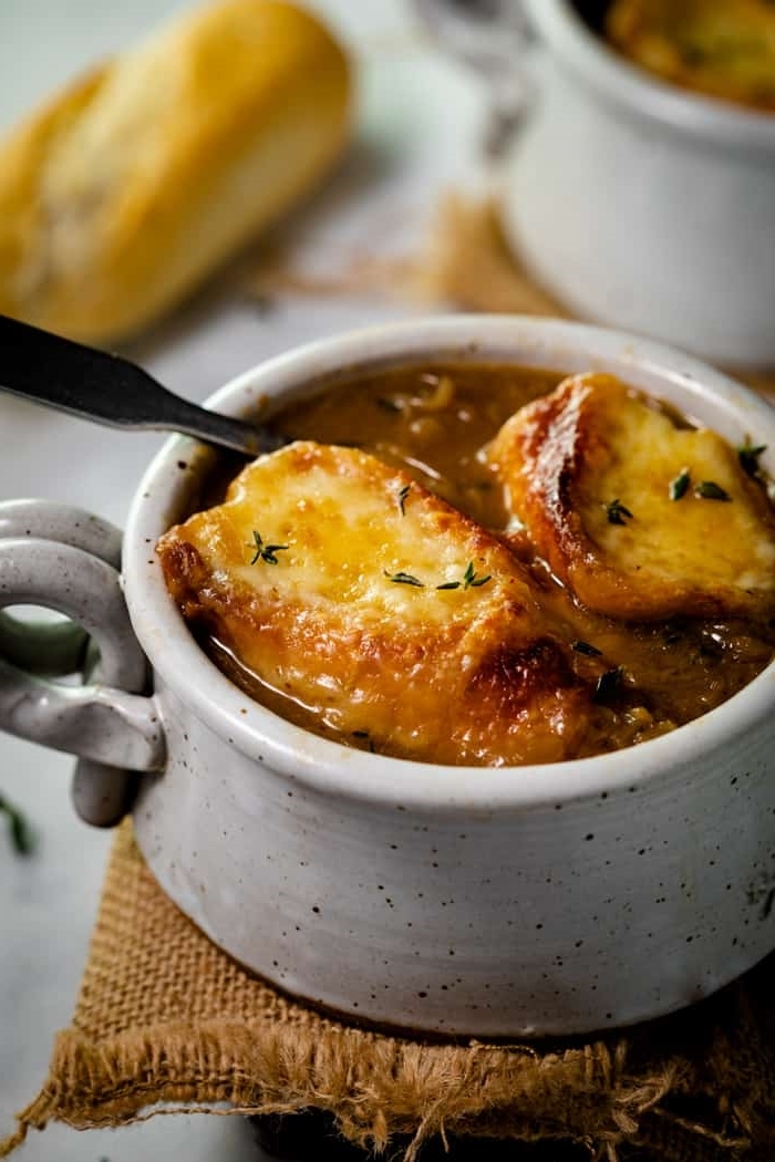 zwiebelsuppe französisch rezepte zum ausprobieren gesunde suppe mit zwiebel