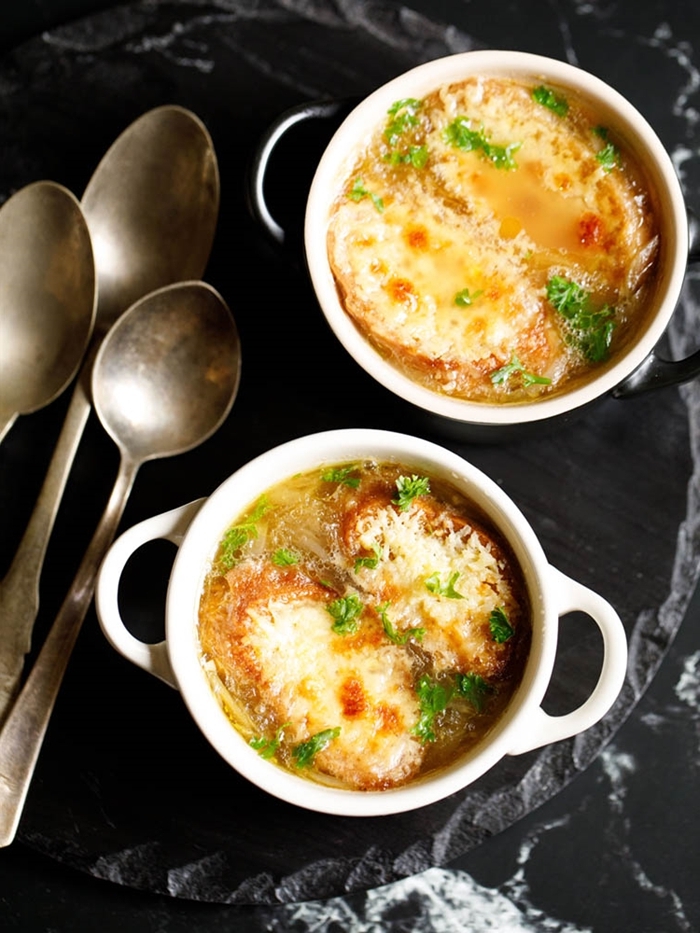 zwiebelsuppe französisch suppen rezepte gesund essen köstiche speise mit zwiebel