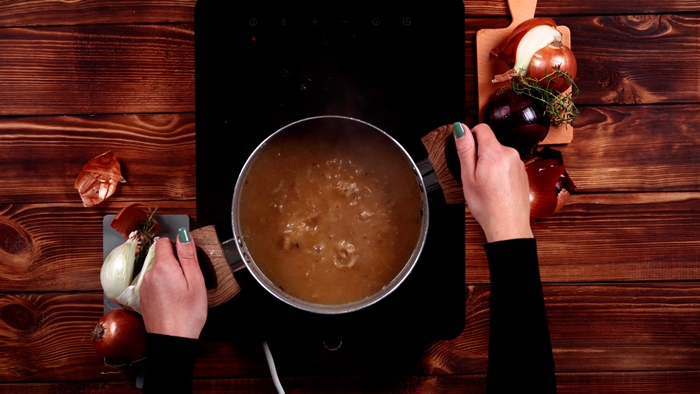 zwiebelsuppe rezept einfach französische suppe mit zwiebel kochen schritt für schritt