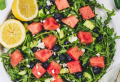 Wassermelone Feta Salat – Erfrischung für heiße Tage