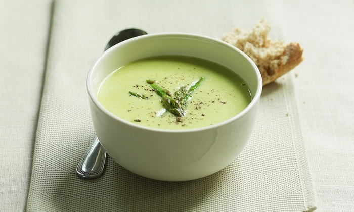 rezept spargelcremesuppe schnelle gesunde suppen spargelsuppe cremesuppe gesund schnell