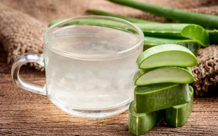 aloe vera getrränk aloe vera trinkgel glass mit aloe vera saft wirkung stücke aloe vera blatt