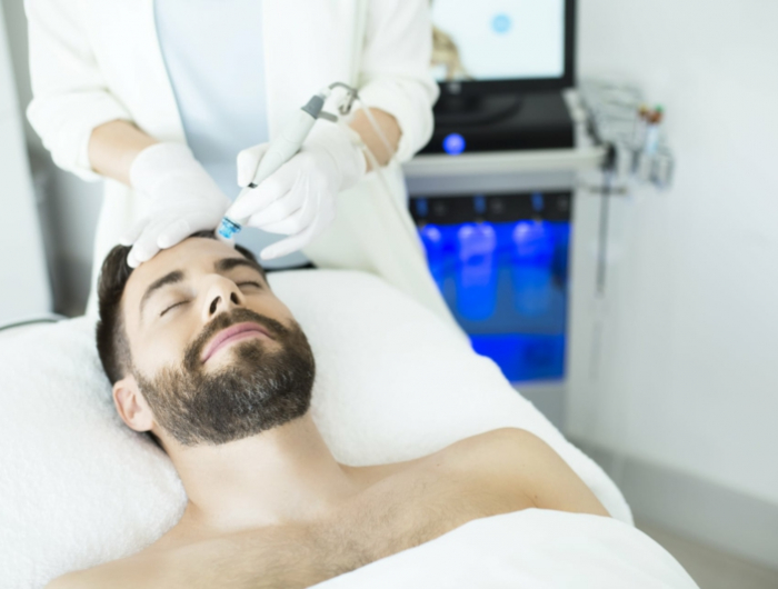 hydrafacial beauty treatments für männer