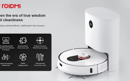 staubsauger robot xiaomi roidmi weiß beschreibung moderne technologien